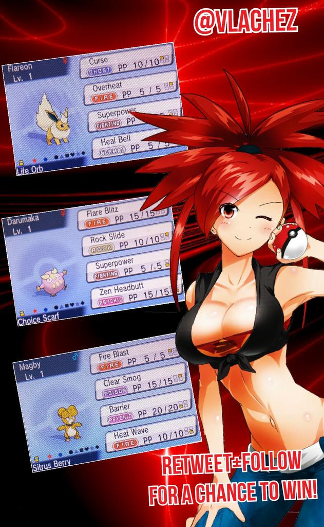 vLaChez's tweet photo. 🔥Flaming Hot Giveaway Pt. 2🔥
RT+FOLLOW for a chance to win these shiny fire-type babies!

Ends 7/6
Multiple winners~! http://t.co/sPXuNLXswK