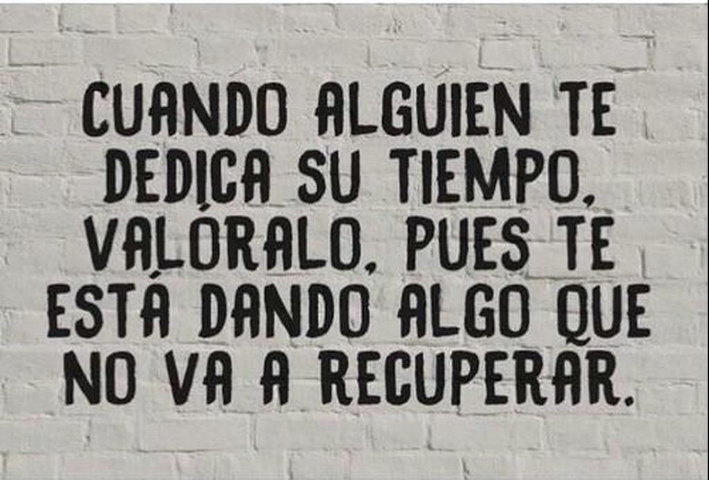 Dedica tiempo a quien te valora - scoopnest.com