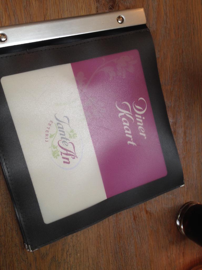 Lekker eten bij <a href="/TanteAnAmeland/">Eeterij Tante A'n</a> #zinin #eten #Ameland #restaurant