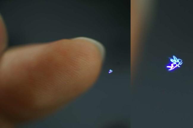Un laser superrápido quiere que sintamos cómo es tocar un holograma xataka.com/p/163999