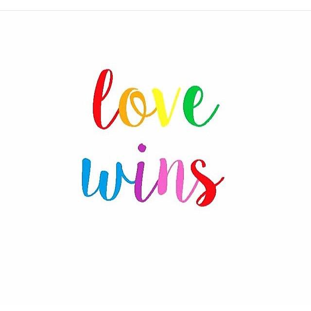 Today is a beautiful day.... bit.ly/1TSb0eK ❤️💛💚💙💜👭👫👬 #LoveWins