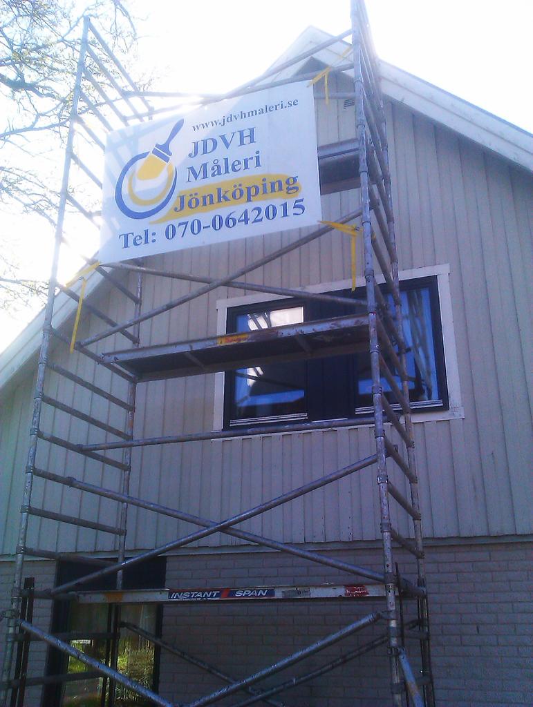 jdvh_jerry's tweet photo. #fasadmålning #JDVH Måleri AB #sommarjönköping http://t.co/CV4VFBF1Nb