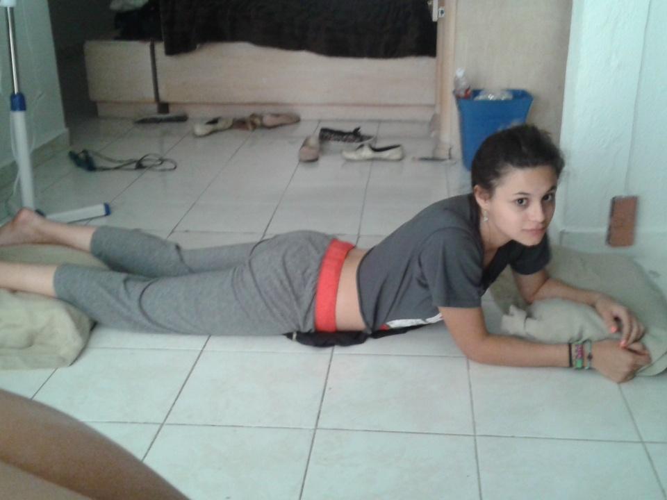 Evelyn9616's tweet photo. La calor esta dura #alexa2015 http://t.co/8wp8cxMVM4