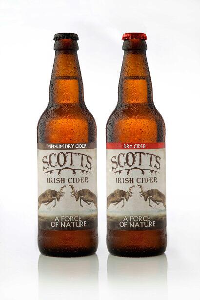 Meet the newest member of our cider family #drycider #scottsirishcider #aforceofnature #newflavour #ciderasitshouldbe