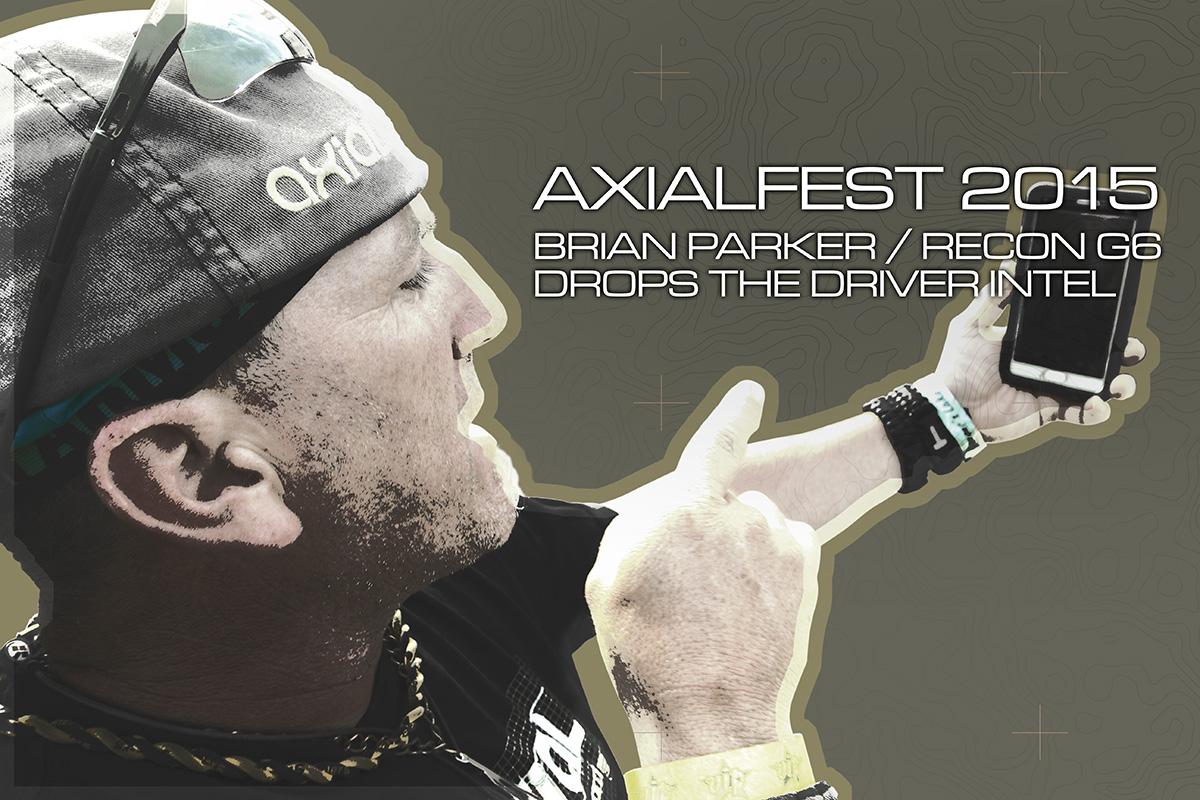 Axialrc's tweet photo. #BrianParker of #RECONG6 drops some #AXIALFEST2015 Driver Intel
http://t.co/QWtB6gCKgn @RECONG6 #AxialAdventures http://t.co/JV59VXAphZ