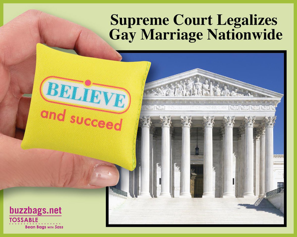 buzz_bags's tweet photo. #Believe and #succeed - Supreme Court Legalizes Gay Marriage Nationwide http://t.co/2hEbg1JJ9c http://t.co/PQZhOPbe91