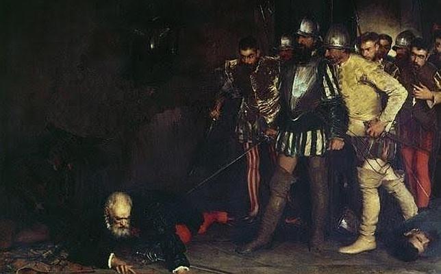 abc_es's tweet photo. La salvaje muerte de Pizarro a manos de otros conquistadores españoles http://t.co/PgbhLVz2hH #HistoriaABC http://t.co/lBIuEfLO6r