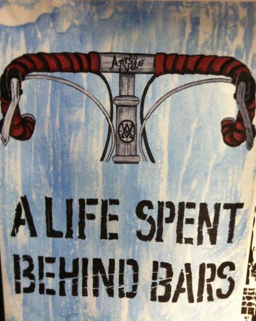 NelosCycles's tweet photo. It's hard out there on the streets. #cycling #humor http://t.co/eOkJ7ABGyX