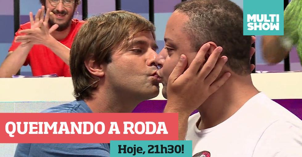 Um dia é da caça e o outro do caçador: às 21h30 tem <a href="/fabiorabin/">Fabio Rabin 🎤🎭😎🤙🏄</a> no #QueimandoARoda: glo.bo/1Nm3Draw