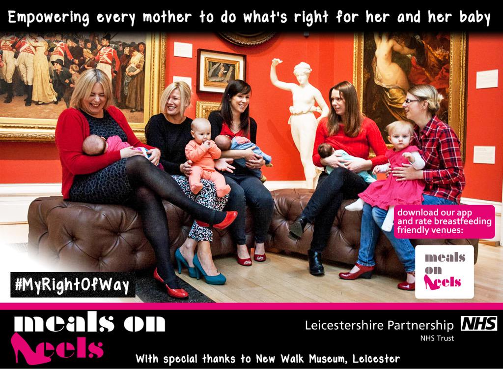 LPTnhs's tweet photo. Pls rt your support for our final photo empowering mums #BreastFeedingAwarenessWeek #mealsonheels -it's #MyRightOfWay http://t.co/mirX5G2dZx