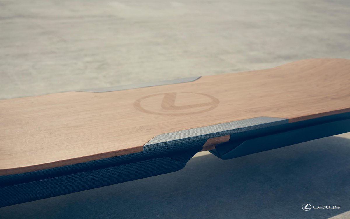 Lexus's tweet photo. Learn about the Lexus hoverboard &amp; our new brand campaign SLIDE. #LexusHover #AmazingInMotion http://t.co/RUmpn4YJQF http://t.co/oLeAGLiEaj