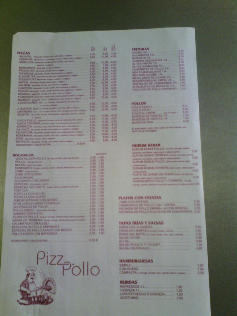 Pizz-Pollo_Arahal (@pizzpolloarahal) on Twitter photo 