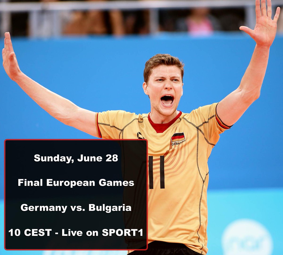 #Savethedate! #goforgold #WirfuerD #Baku2015