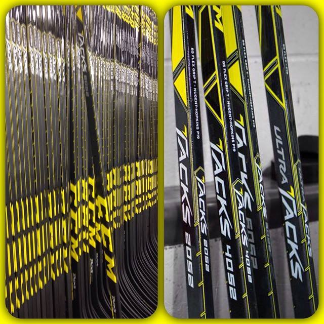 hockeyworld's tweet image. The @CCMHockey #UltraTacks stick is in stock! Stop by your local Perani's and check them out today! #LockedOnTarget