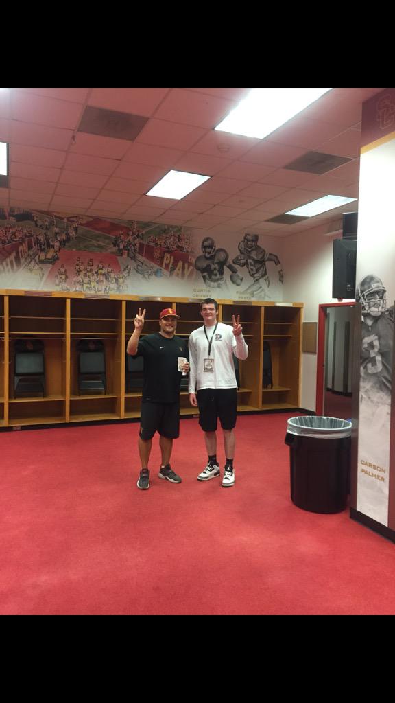 caryangeline610's tweet image. proud to announce that I'm commited to the university of southern california trojans #fighton ✌🏻✌🏻