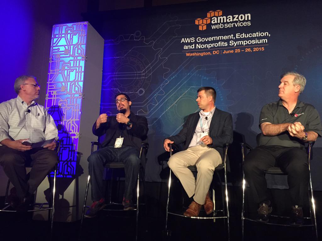 AWS_Gov's tweet photo. The cost of containerization varies based on implementation. @monzymerza Chief Security Evsngelist @splunk #AWSWWPS http://t.co/85IkJXSM2J