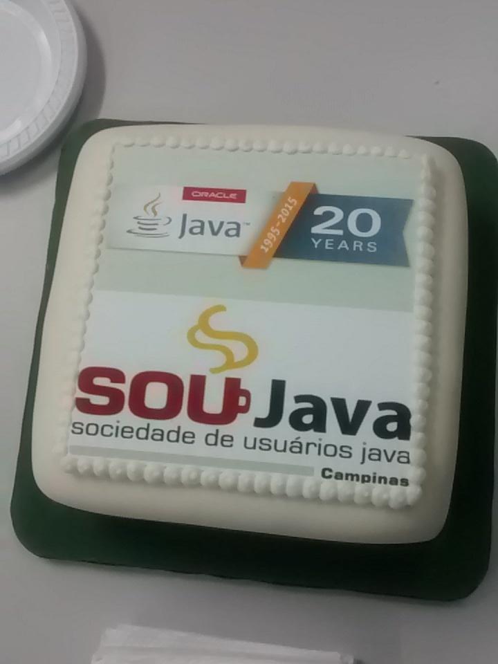 filipeportes's tweet photo. Parabéns Java!! #JugTour #java20 #20JavaDays @soujavaCampinas http://t.co/QfOD7e1x6p