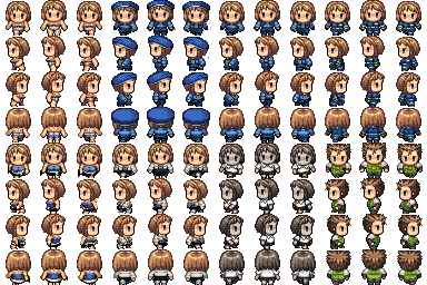 BarabeDany's tweet photo. #RPGmaker Fan Game #ResidentEvil Another One #RE Just for fun side-project #JillValentine #ChrisRedfeild #gamedev http://t.co/P3536OPXgx
