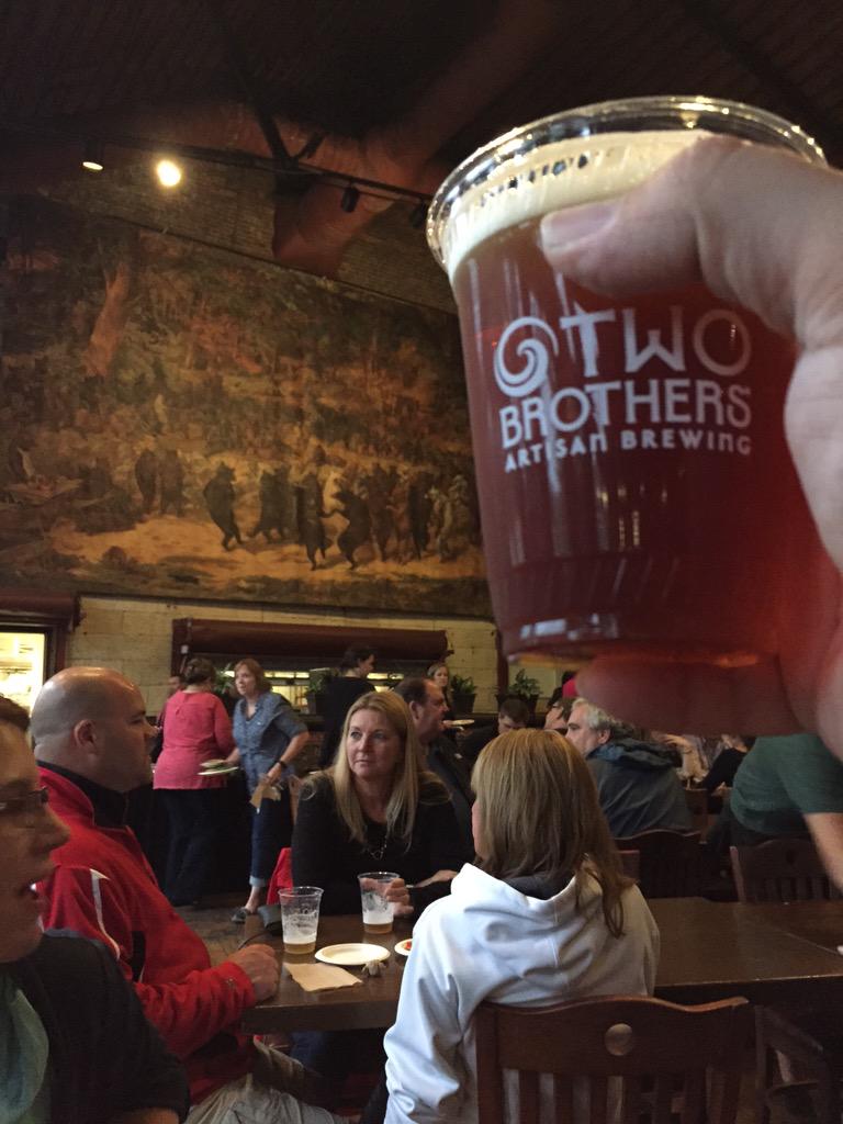 CraftBeerBrett's tweet photo. Enjoying this @TwoBrothersBeer Hop Centric at Summerfest! @CavBeer_IN http://t.co/JBhxk4sgNc