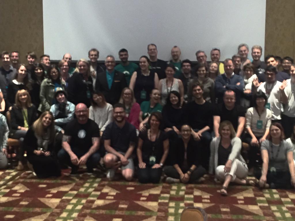 Our Engagement team is amazing. What a week!   #mozwww