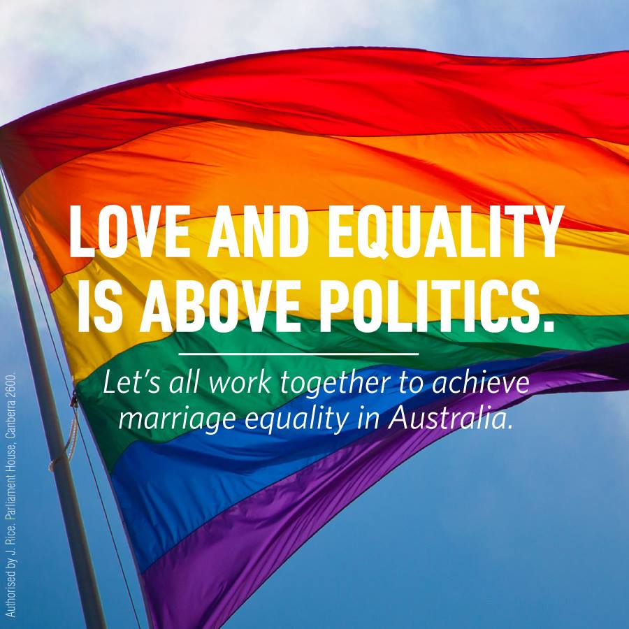 RichardDiNatale's tweet photo. #LoveWins It's time now for Australia to heed the loudest call yet for equality >> http://t.co/VDgqGnhO6f http://t.co/f5B9xo5mtT