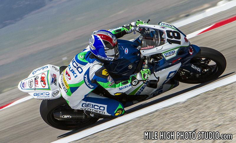 MileHighPhoto's tweet photo. @ChrisUlrich18 was much faster @UtahMMP Friday than yesterday when he was giving 2-up rides to members of local media http://t.co/LZeEGbssKQ