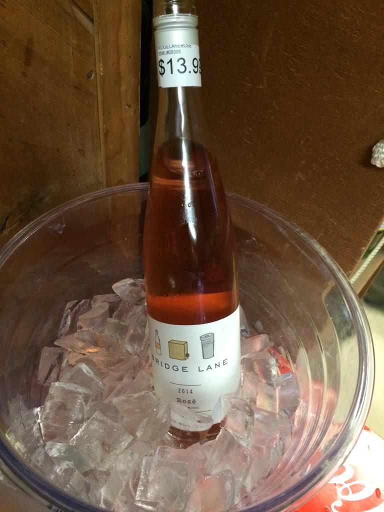 AckHatchs's tweet photo. Our rose tasting features our new favorite rose from Long Island! @bridgelanewine http://t.co/ys3unWMt42