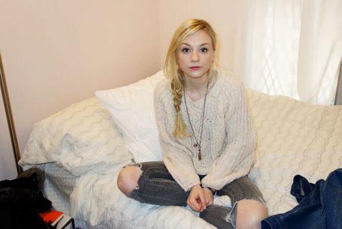 StoneFoxBride's tweet photo. Fox of the Week Emily Kinney on Love, Loyalty, and Playing a Zombie on TV. Read more at http://t.co/zKQnbRJcXJ ! http://t.co/eQzszUq8iC