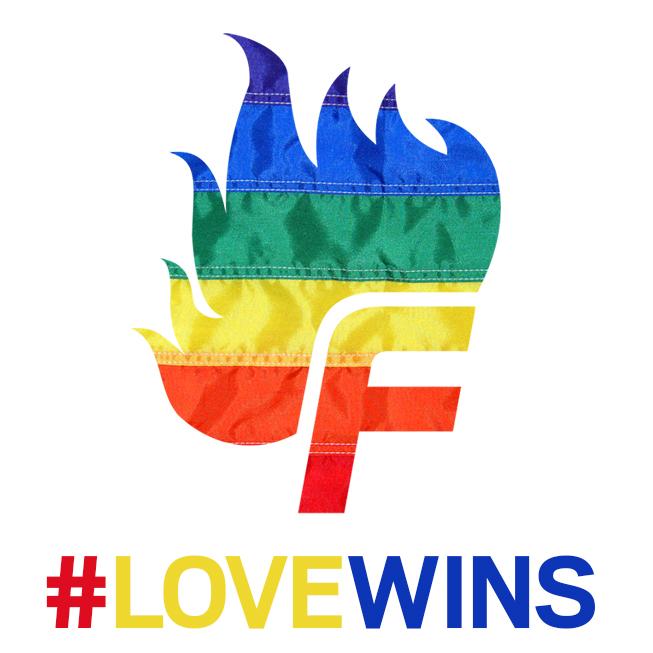 FirecrackerBand's tweet photo. #LoveWins http://t.co/48wtIfkAaH