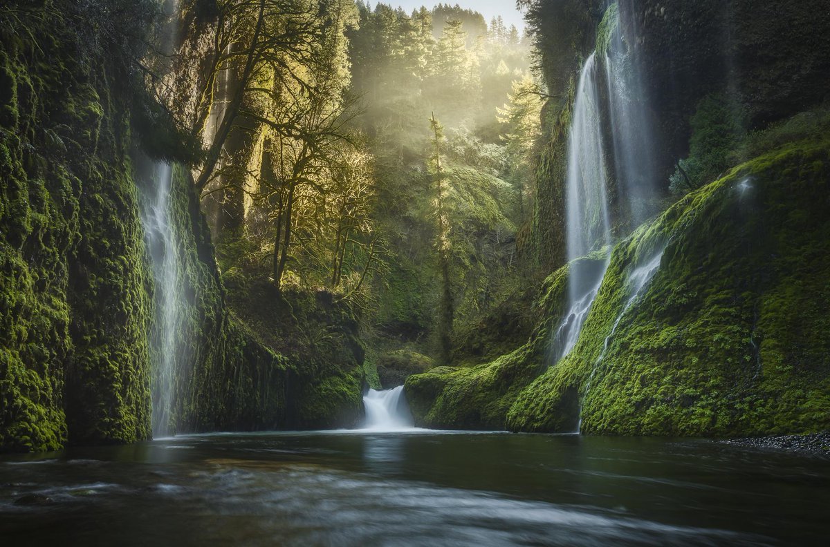 AdventureOregon's tweet photo. Eagle Creek, #Oregon. http://t.co/gfBxeBwPQU http://t.co/8uANP5EeYk #AdventureState