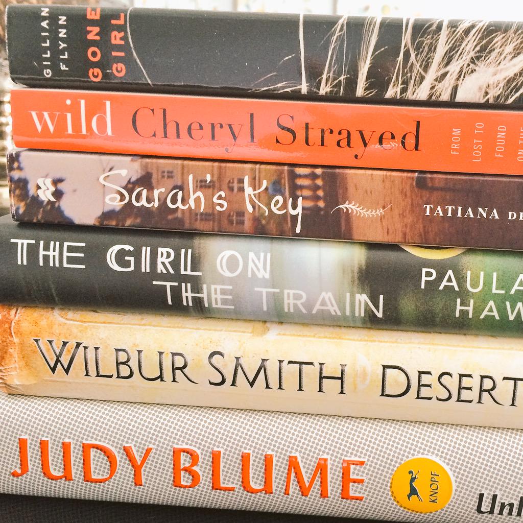 WLWestbrook's tweet photo. Yes, please! Beach reads arrived! #Escapism #SunSaltSand http://t.co/69Dml2uHuX