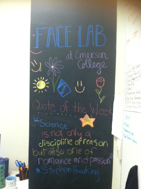 Our quote of the week. FACE Lab researchers are wise - participate in a study and find out for yourself!