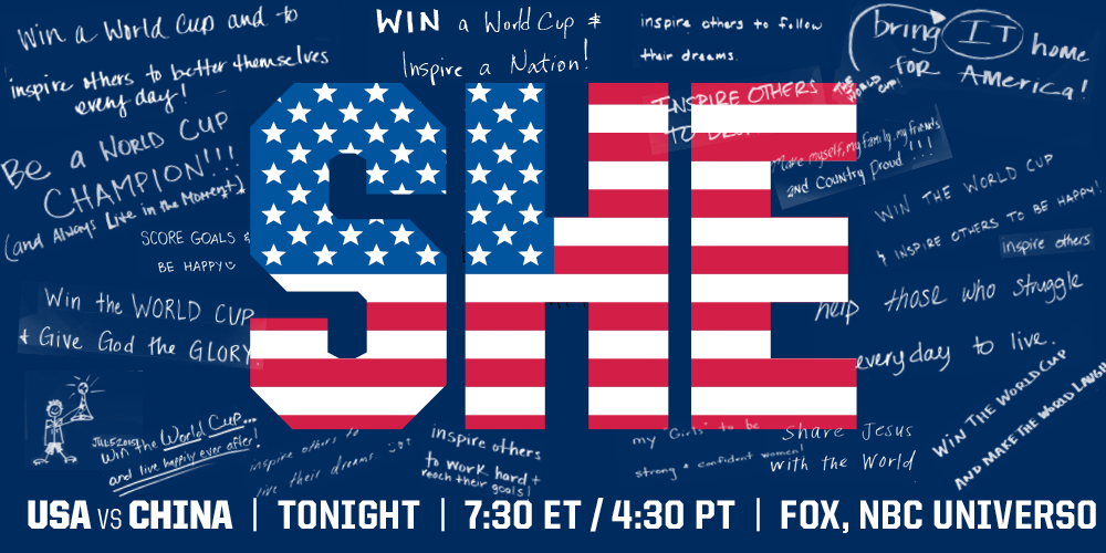 USWNT's tweet photo. 23 different dreams, but they all have ONE goal.  #SheBelieves #OneNationOneTeam http://t.co/SaqylXmIBO