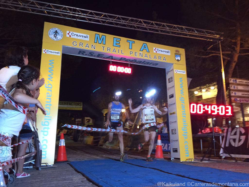 trailrunningESP's tweet photo. Podium Men Night Cross @GTPenalara #CNN12k 1st Francisco Dominguez 49.93 2nd V.Lopez 49.03 3rd Salva rambla 50.50 http://t.co/TNRlExdOh1