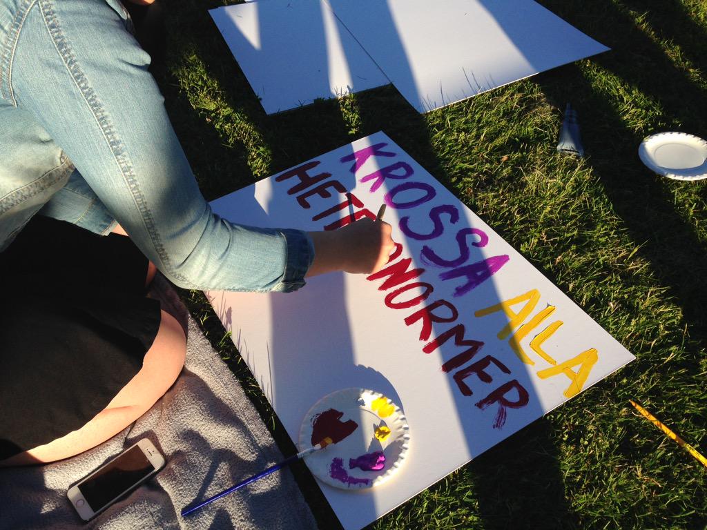 ssuvarberg's tweet photo. SSU Varberg är taggade inför morgondagens Pride #ssuvarberg #ssu15 #ssuhalland http://t.co/1tIlrUCsB8