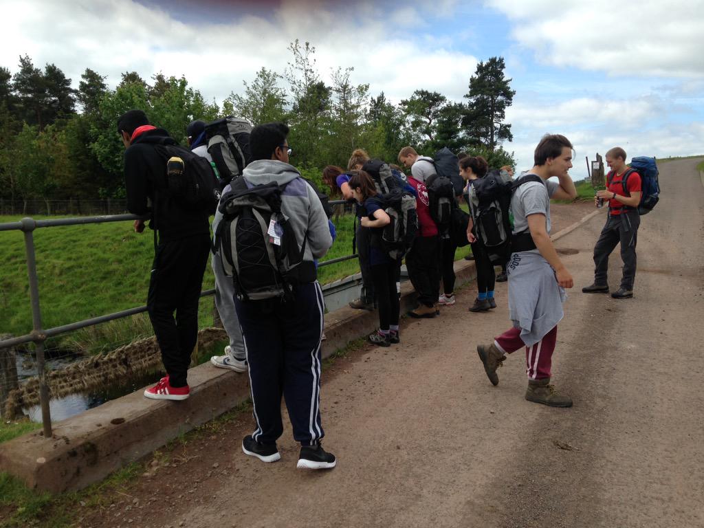 TeamReissNCS's tweet photo. hillwalk #NCSWARKS http://t.co/jOMvHSLhrj