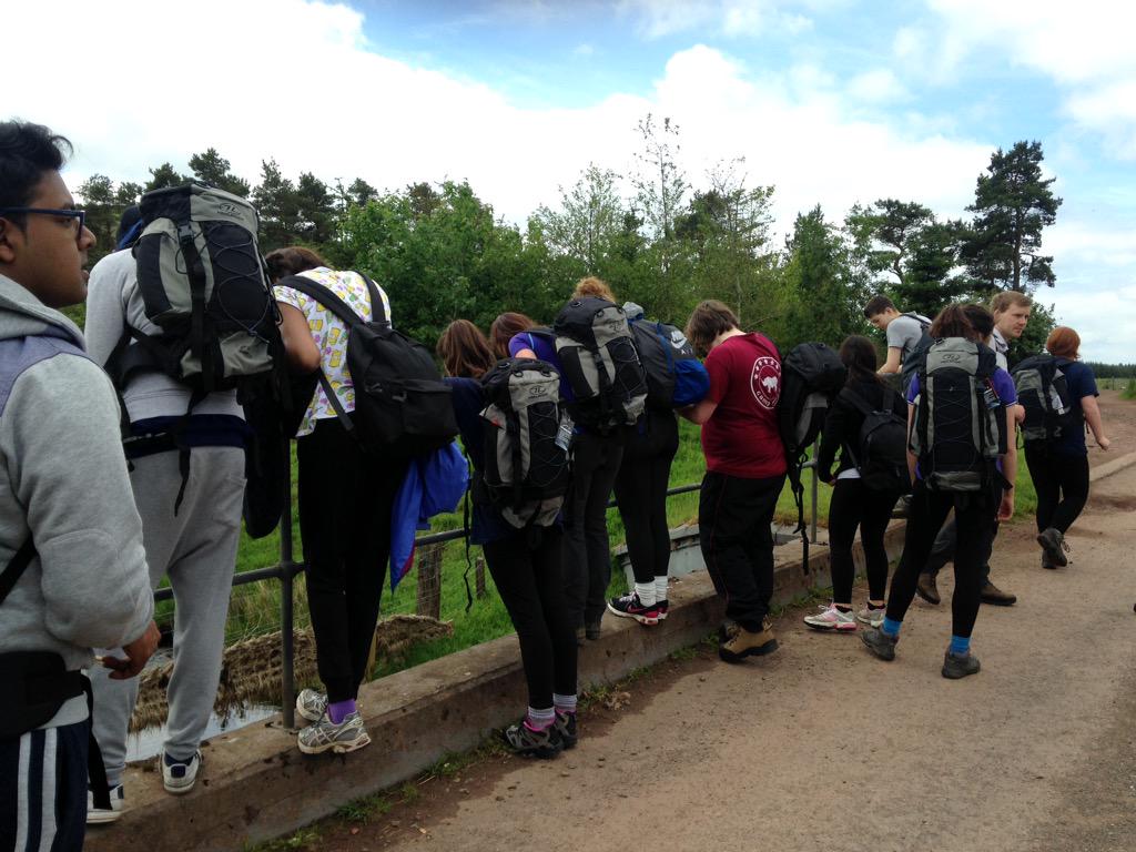 TeamReissNCS's tweet photo. hillwalk #NCSWARKS http://t.co/jOMvHSLhrj