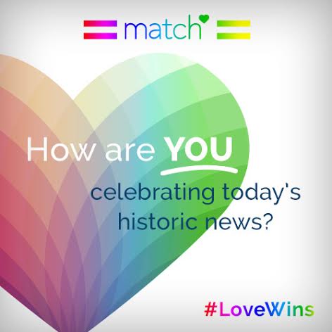 Match's tweet photo. Did you pop the question or sign on the dotted line today? We want to know what's next for you now that #LoveWon! http://t.co/kfOyRSVP7t