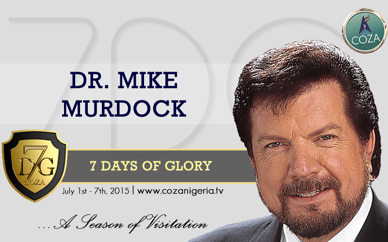 cozaglobal's tweet photo. Experience the ministry of @drmikemurdock at #7DG2015. Brace up for a DIVINE VISITATION that will change your life. http://t.co/2CSxUDBphw