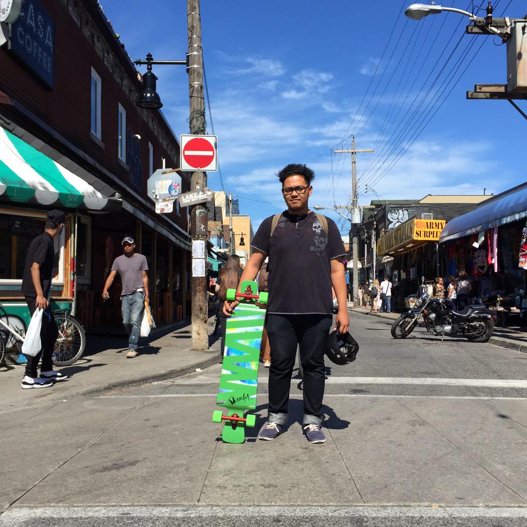 MerkaBoards's tweet photo. Another stoked #MerkaBoards rider rolling out on a #MerkaEarth complete #longboard with #Calibertrucks & #Cultwheels http://t.co/KgxnHRSzHq
