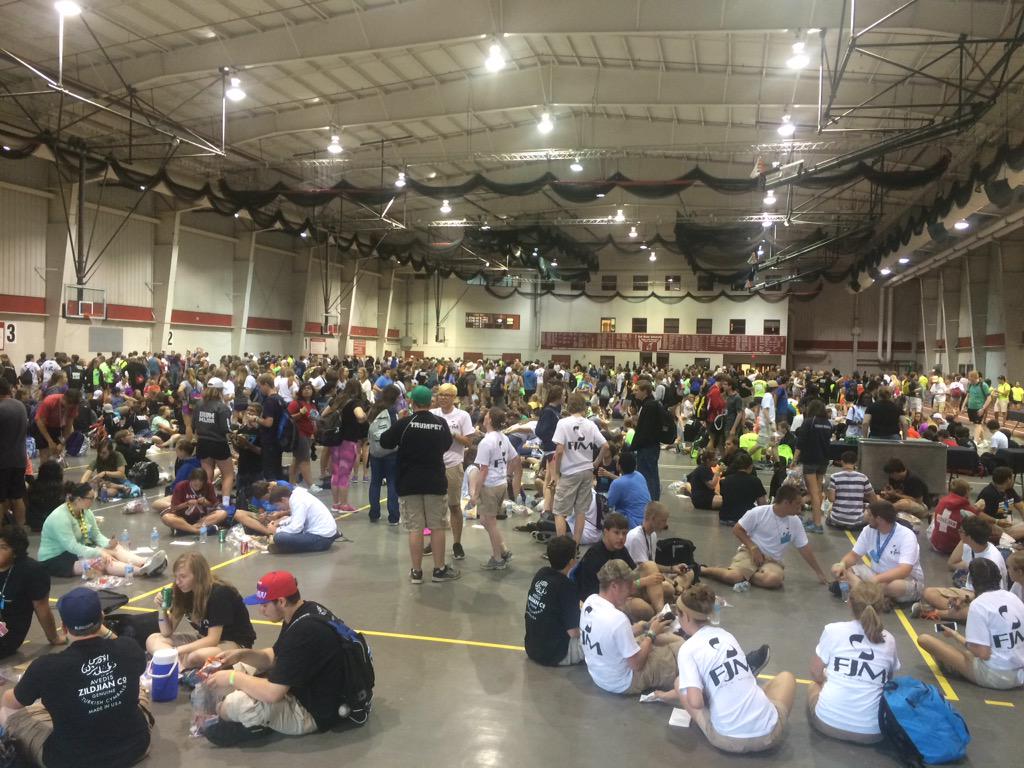 EricLMartinCEO's tweet photo. Almost 1400 strong...couldn't be prouder. The 2015 40th Anniv. MFA Summer Symposium. Thank you, Campers! #mfacamp http://t.co/h9BeNxY0Ty