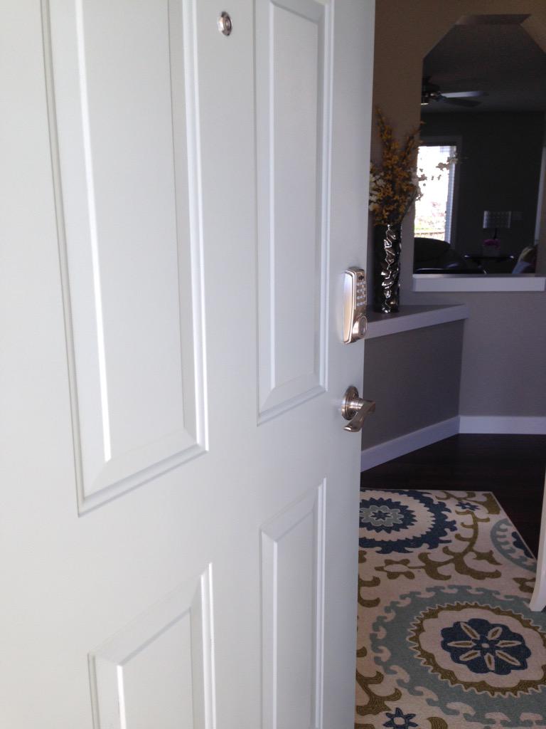 Sheri Bruneau New Front Door Paint Benjaminmoore Cloudysky Truecolorexpert Design Http T Co Ex1kvnfghi