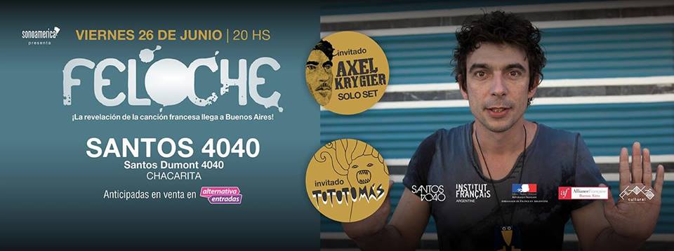 hoy proyectan #ARG #COL en <a href="/santos4040ba/">Santos 4040</a> y luego el show <a href="/Feloche/">Feloche</a> + <a href="/axelkrygier/">Axel Krygier</a> y <a href="/totototomas/">トーマス</a> cc <a href="/Sonoamerica/">Sonoamerica Musica</a>