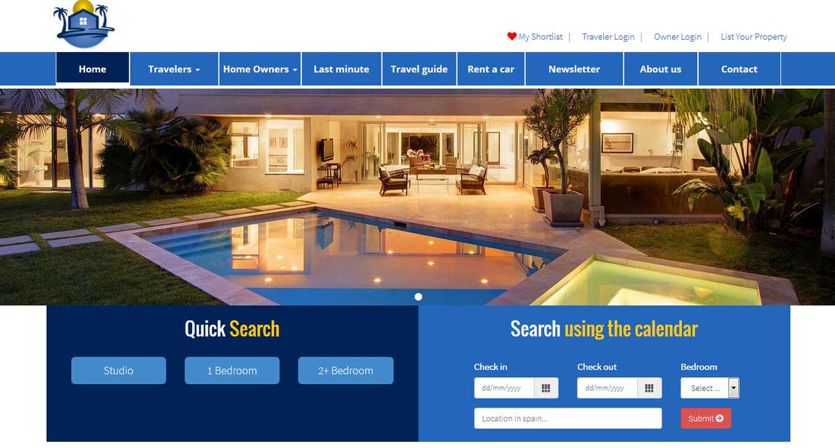 HomeRentalSys's tweet photo. More Vacation Rental Template added and available for sale now... http://t.co/LS7uUqVoFL