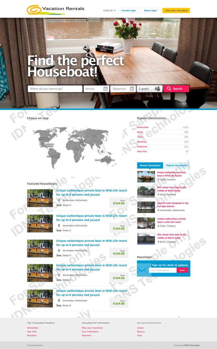 HomeRentalSys's tweet photo. More Vacation Rental Template added and available for sale now... http://t.co/LS7uUqVoFL