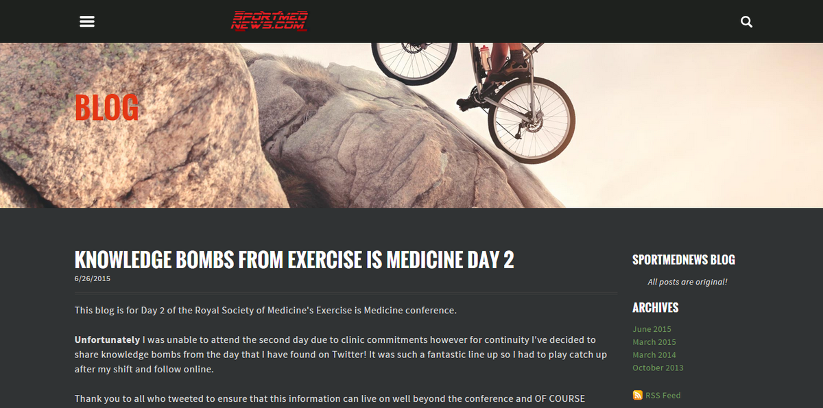 Dr. Nash Anderson (@sportmednews) on Twitter photo KNOWLEDGE BOMBS FROM #RSMExerciseMed DAY 2! - sportmednews.com/1/post/2015/06… <a href="/RSMSEM/">RSM SEM</a> <a href="/RoySocMed/">The Royal Society of Medicine</a> <a href="/Liam_West/">Liam West</a> <a href="/BJSM_BMJ/">British Journal of Sports Medicine (BJSM)</a> KNOWLEDGE BOMBS FROM #RSMExerciseMed DAY 2! - sportmednews.com/1/post/2015/06… <a href="/RSMSEM/">RSM SEM</a> <a href="/RoySocMed/">The Royal Society of Medicine</a> <a href="/Liam_West/">Liam West</a> <a href="/BJSM_BMJ/">British Journal of Sports Medicine (BJSM)</a>