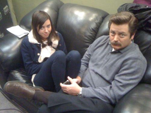 \" WIRED: Happy birthday to evilhag and Nick_Offerman !!!  \"