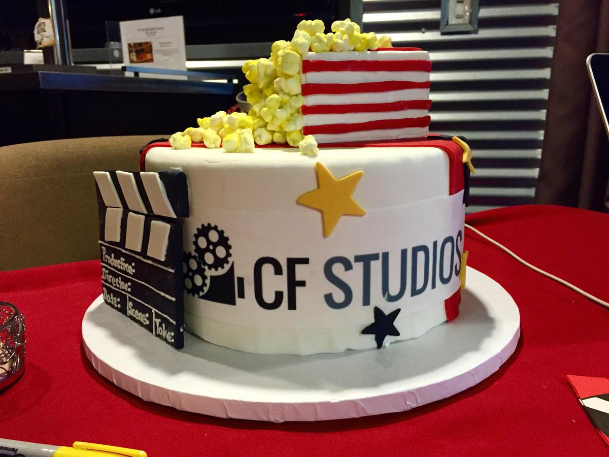 WideAwakeFilm's tweet photo. Epic CF Studios cake for the happy hour - thank you to the talented Holly Hatcher #CFSlaunch @CapitalFactory http://t.co/ENNqpV0Mj4