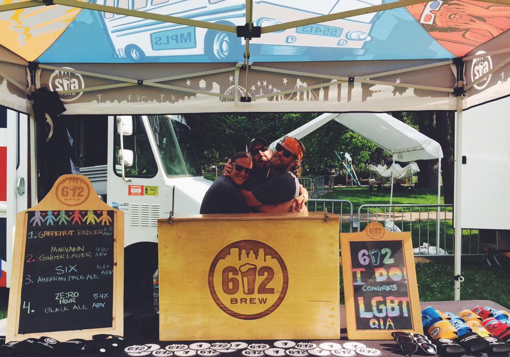 Showing the #Pride love at <a href="/BeerDabbler/">Beer Dabbler</a> #PrideDabbler tonight.