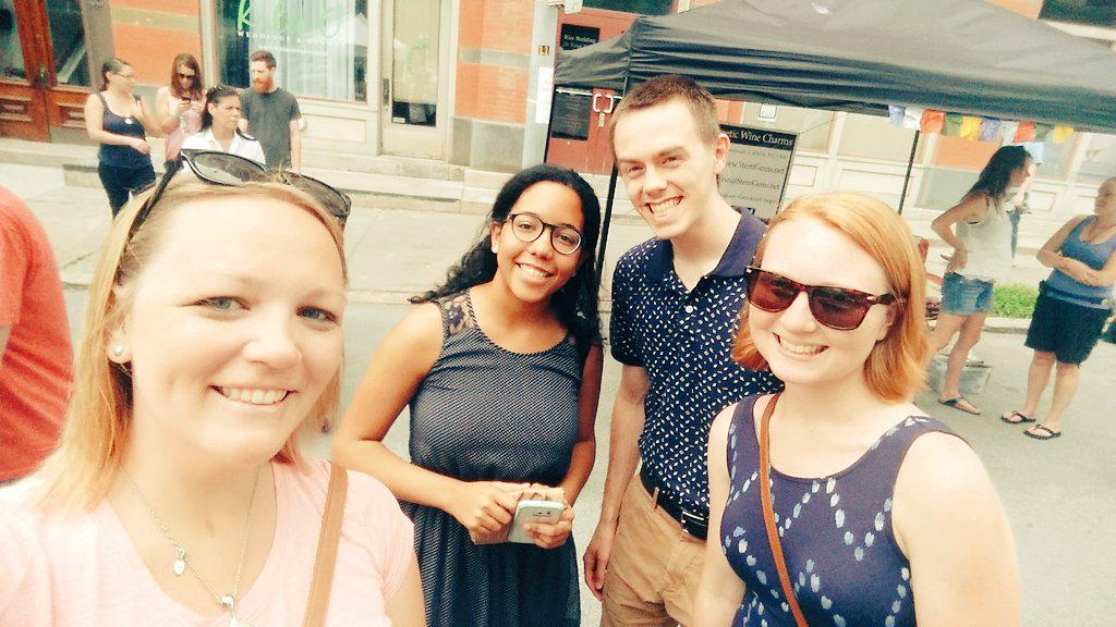 HollyNelsn's tweet photo. Last weekend seeing some #RPI rock stars at #TroyRiverFest! #rpisummer #enjoytroy #smasRPI @russo_rob #troyny http://t.co/MQ3lzYVYNN